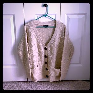 Tan Sweater/Cardigan